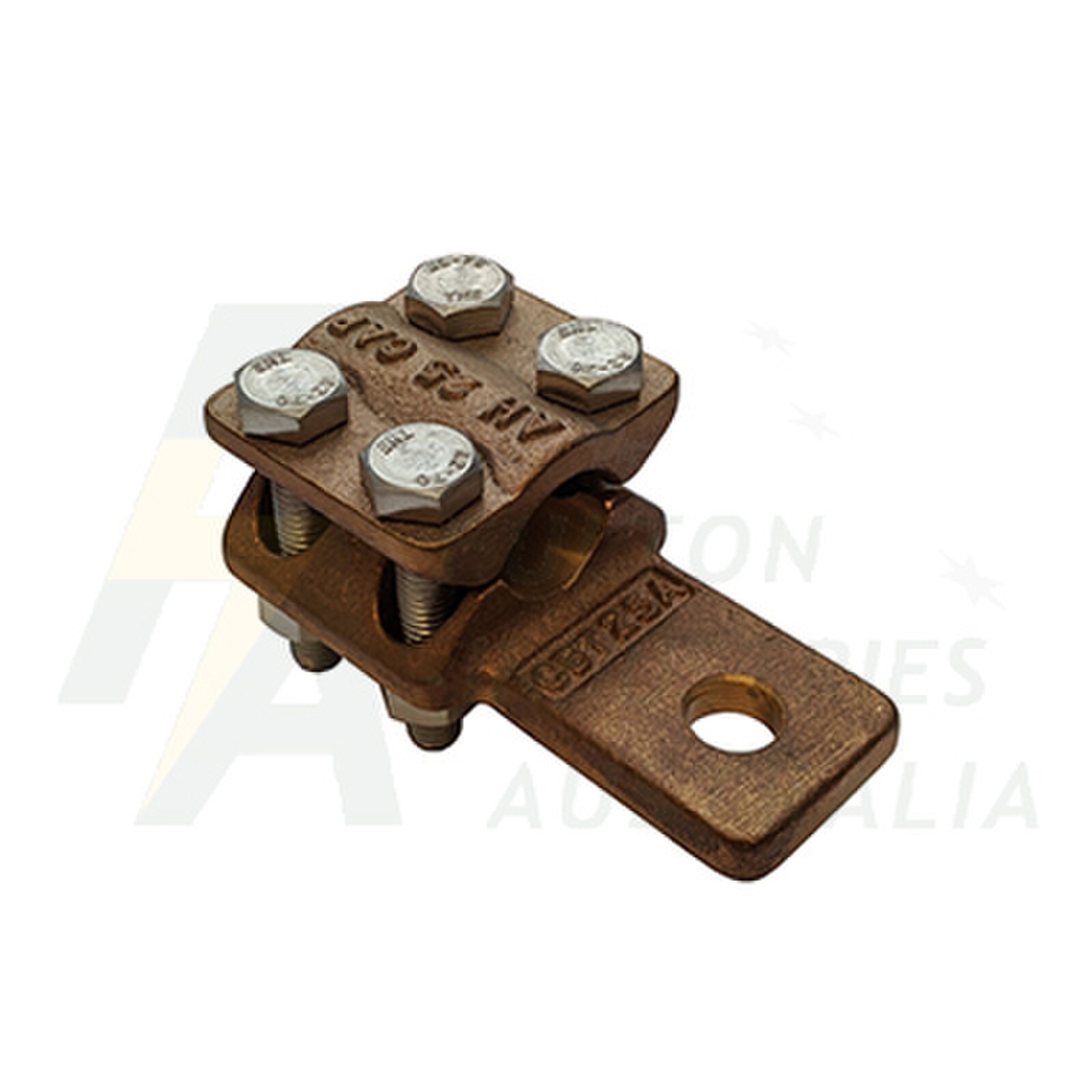 High copper content alloy substation lug is designed for tube to flat connections